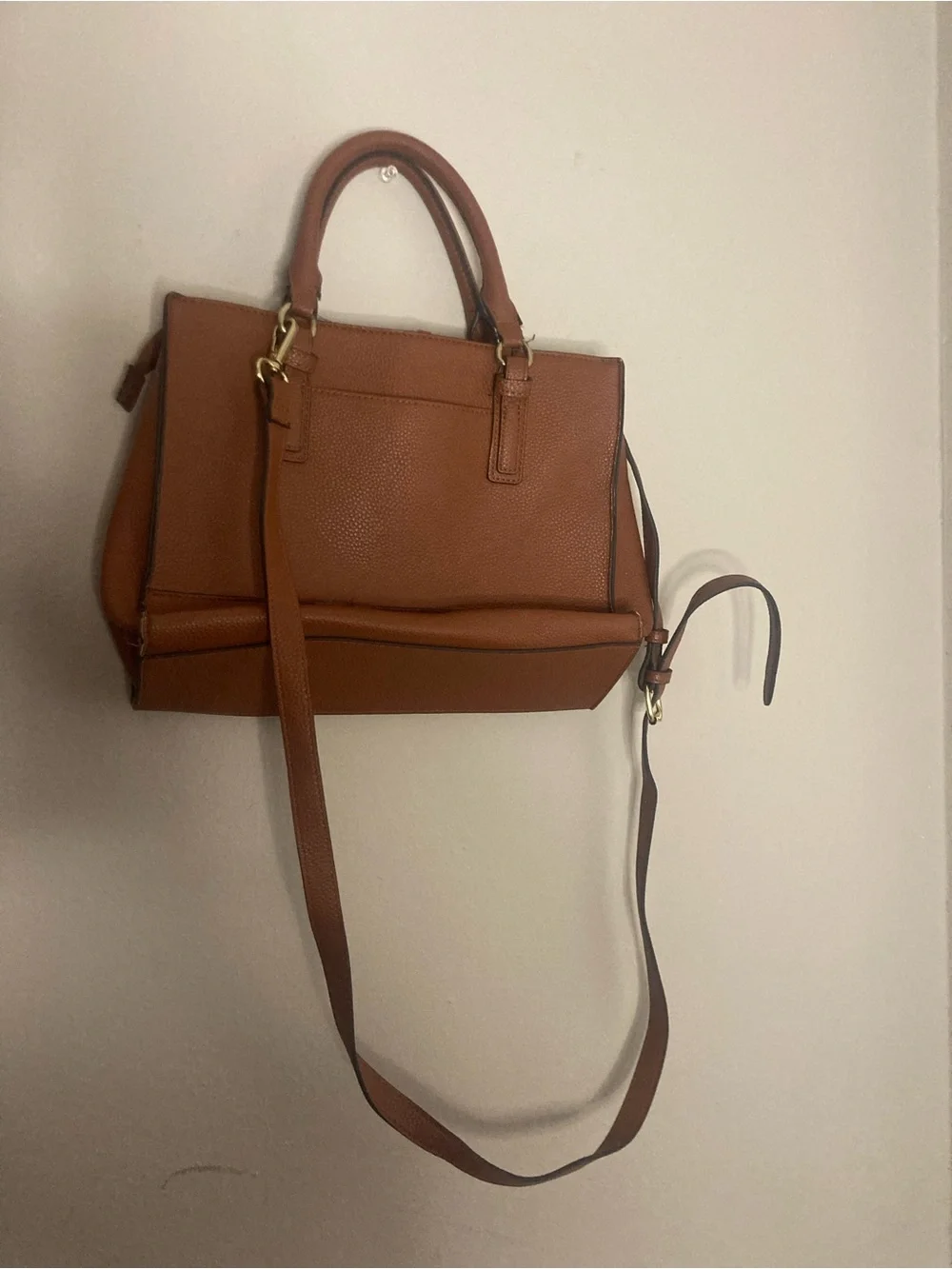 Nanette Lepore Brown Madilyn Convertible Satchel